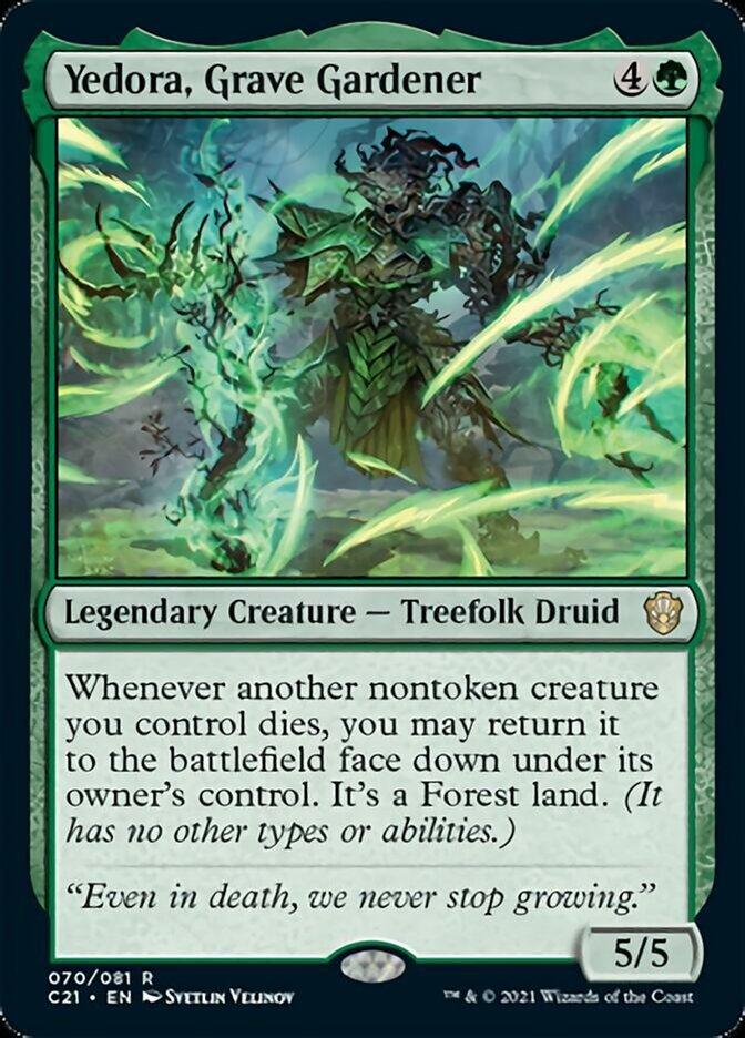 Yedora, Grave Gardener [Commander 2021] - Paradise Hobbies LLC