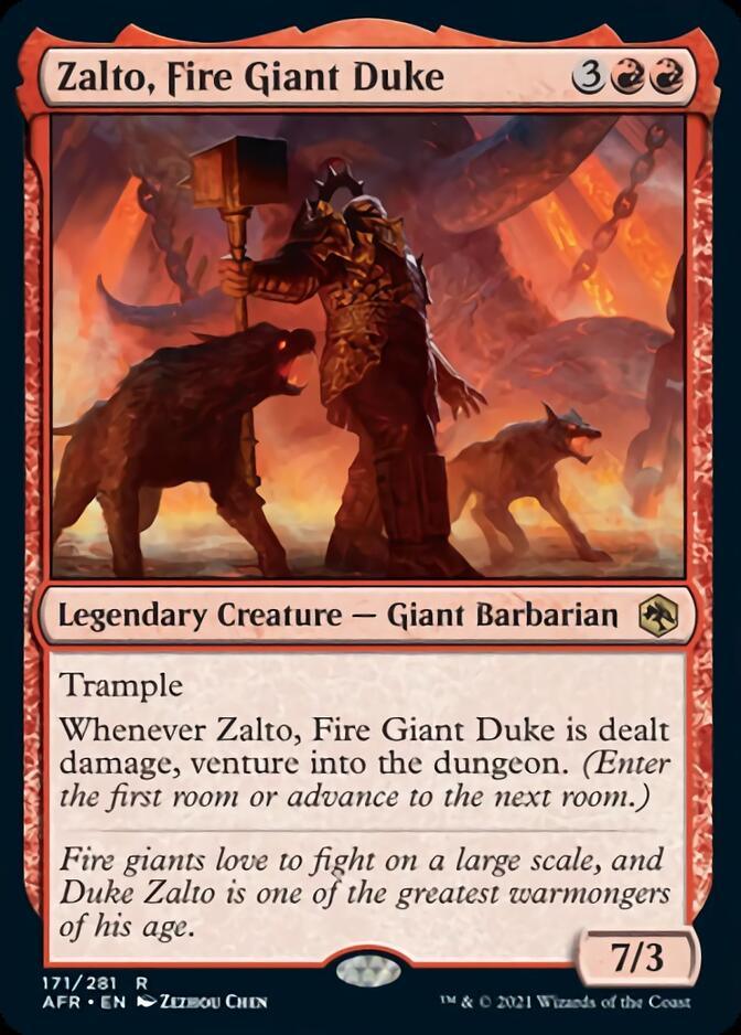 Zalto, Fire Giant Duke [Dungeons & Dragons: Adventures in the Forgotten Realms] - Paradise Hobbies LLC