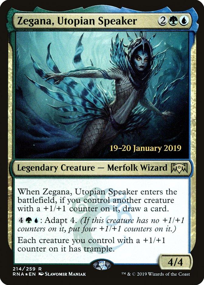 Zegana, Utopian Speaker [Ravnica Allegiance Prerelease Promos] - Paradise Hobbies LLC