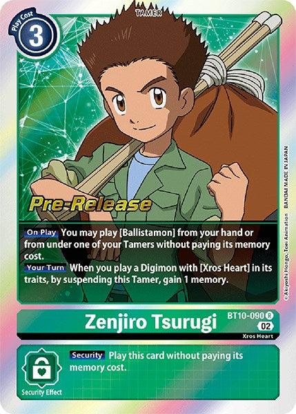 Zenjiro Tsurugi [BT10-090] [Xros Encounter Pre-Release Cards] - Paradise Hobbies LLC