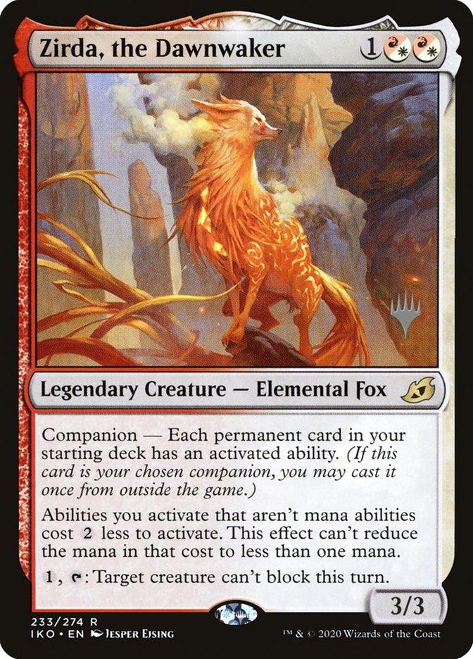 Zirda, the Dawnwaker (Promo Pack) [Ikoria: Lair of Behemoths Promos] - Paradise Hobbies LLC