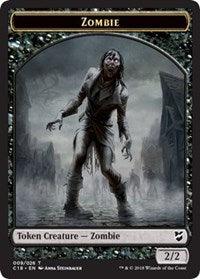 Zombie // Angel Double-Sided Token [Commander 2018 Tokens] - Paradise Hobbies LLC