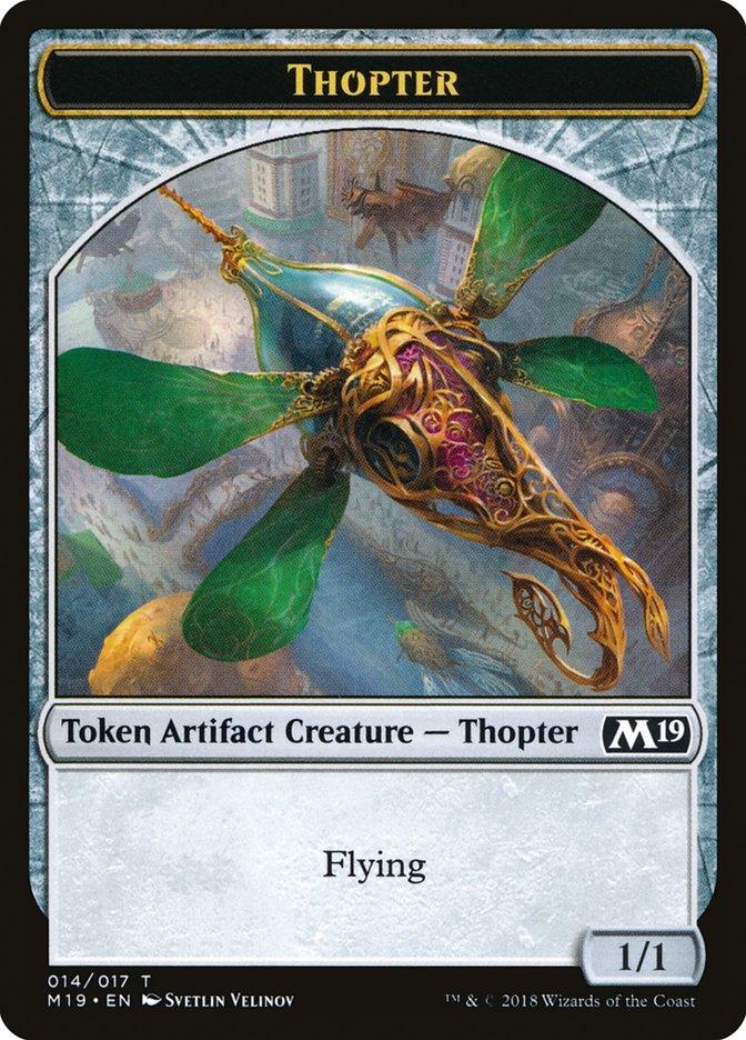 Zombie // Thopter Double-Sided Token (Game Night) [Core Set 2019 Tokens] - Paradise Hobbies LLC