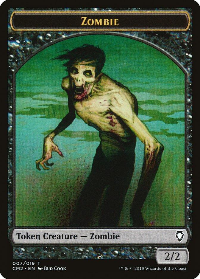 Zombie Token [Commander Anthology Volume II Tokens] - Paradise Hobbies LLC