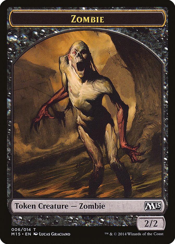 Zombie Token [Magic 2015 Tokens] - Paradise Hobbies LLC