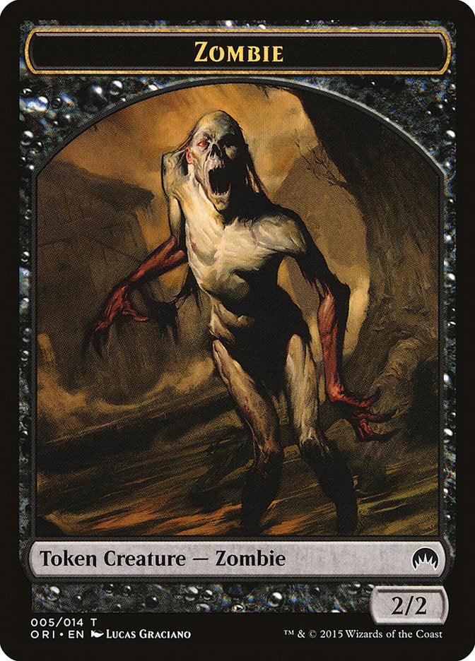 Zombie Token [Magic Origins Tokens] - Paradise Hobbies LLC